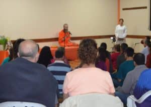 Cierre de la gira por Argentina. 3 de noviembre de 2015. Buenos Aires. Argentina. Swami Satyananda Saraswati