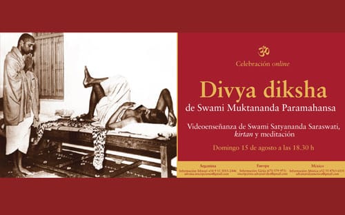 Celebración-Online-videoenseñanza-de-swami-satyananda-saraswati-kirtan-y-meditación--diivya-diksha-de-swami-muktananda-paramahansa-