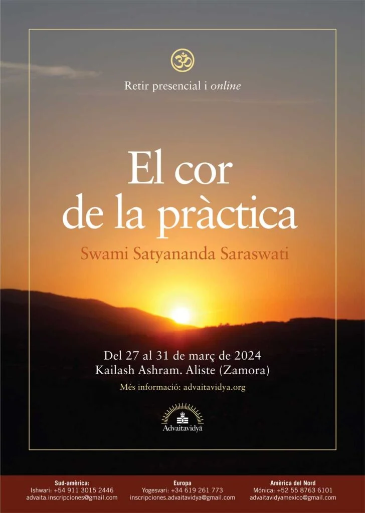 Retir-El-Cor-de-la-pràctica-con-Swami-Satyananda-Saraswati--Kailash-Ashram--Advaitavidya--Primavera--Meditació--Yoga--Kirtan