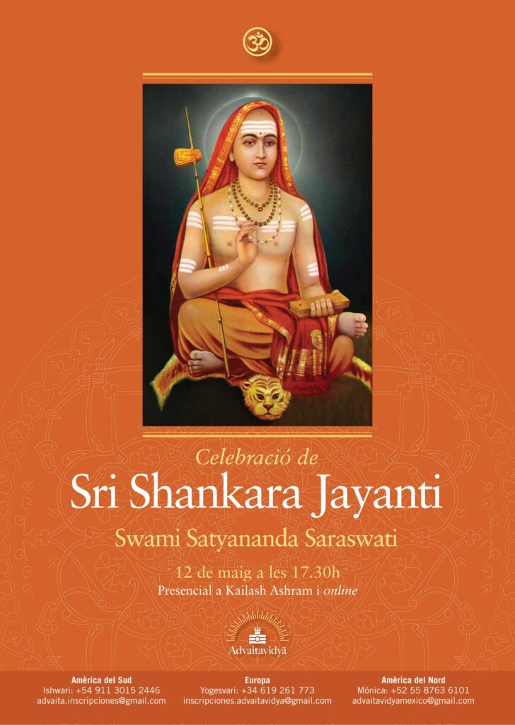 Celebració-de-Sri-Shankara-Jayanti-Swami-Satyananda-Saraswati--Kailash-Ashram--Zamora--Advaitavidya