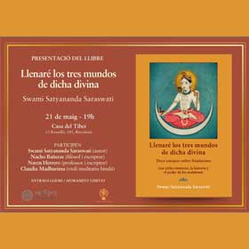 resentació-del-llibre--Llenaré-los-mundos-de-diva-divina-Swami-Satyananda-Saraswati--Casa-Tibet--Barcelona--21-Maig