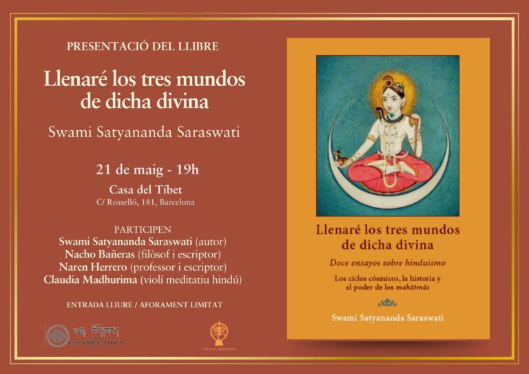 Presentació-del-llibre--Llenaré-los-mundos-de-diva-divina-Swami-Satyananda-Saraswati--Casa-Tibet--Barcelona--21-Maig