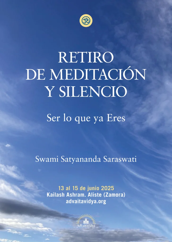 Retiro de meditación y silencio en Kailash Ashram - Ser lo que ya Eres- con Swami Satyananda Saraswati