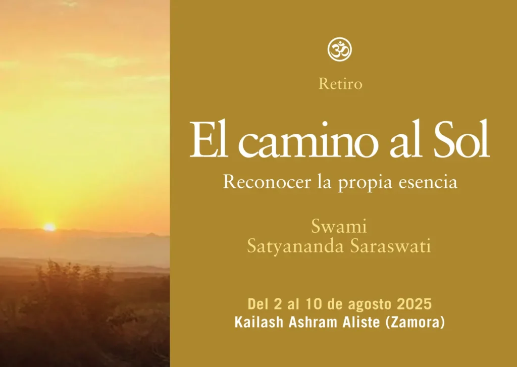 Retiro de verano El Camino al Sol - Reconocer la propia esencia con Swami Satyananda