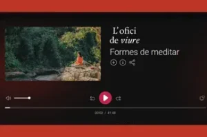 Formes de meditar al programa "L'ofici de viure" de Catalunya Radio