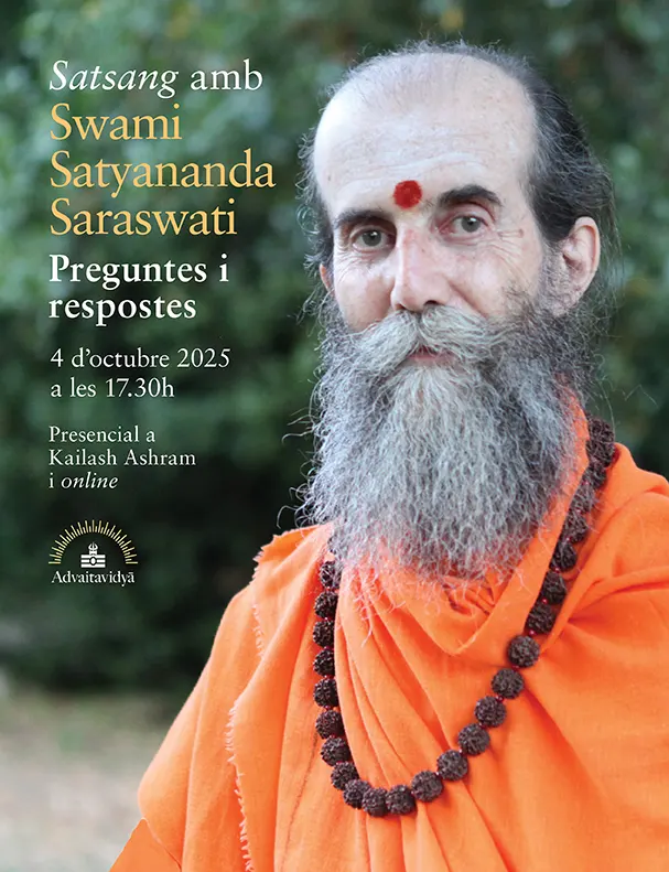 Preguntes i respostes sobre hinduisme, advaita vedanta, hatha yoga i meditació.
