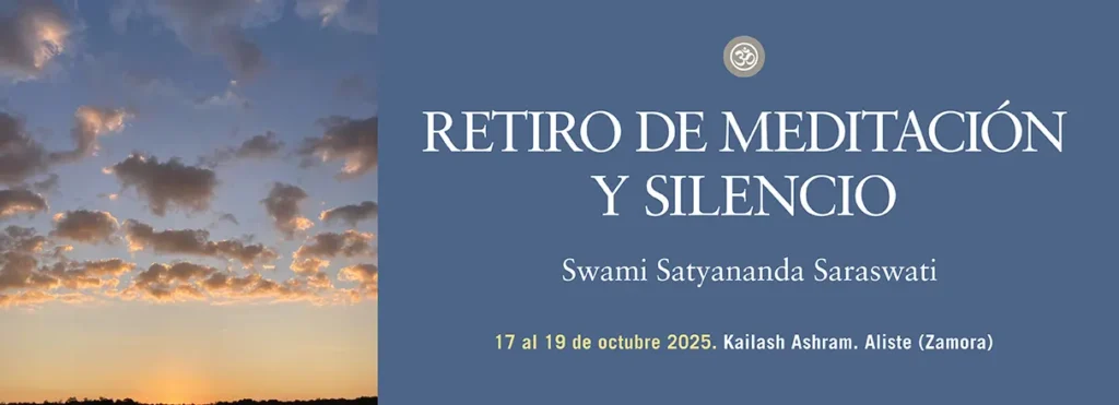 Retiro de meditacion y silencio con Swami Satyananda Saraswati en Kailash Ashram