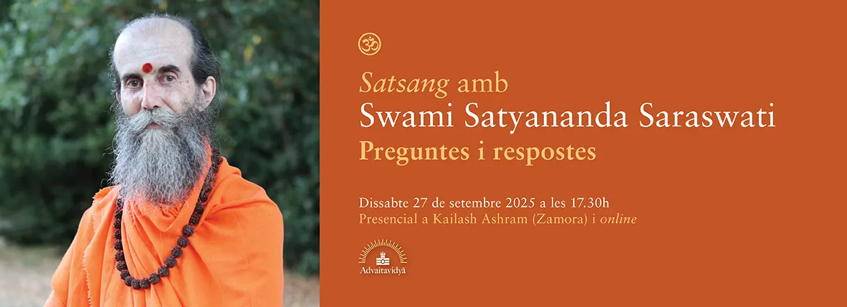 Preguntes i respostes sobre hinduisme, advaita vedanta, hatha yoga y meditación.
