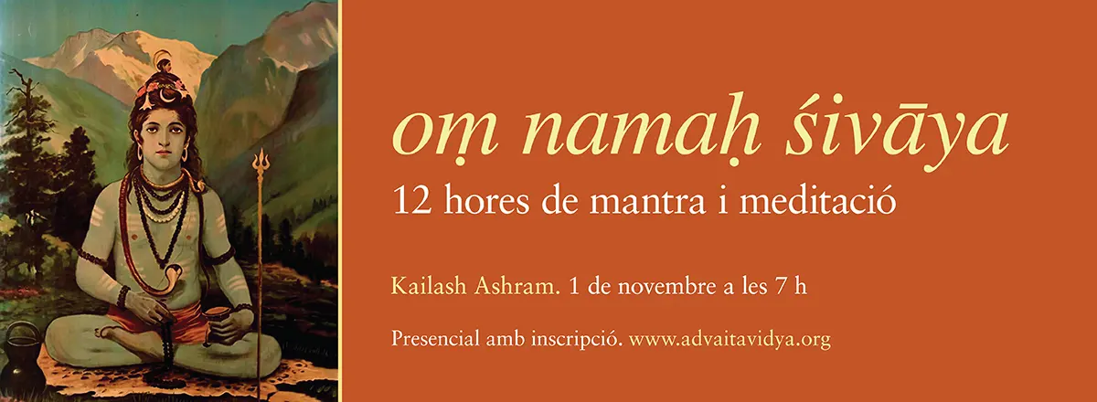12 hores de mantres i meditació en Kailash Ashram 