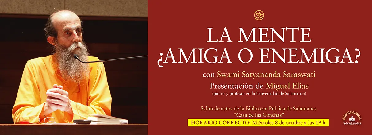 Satsang con Swami Satyananda Saraswati – Preguntas y respuestas sobre Advaita Vedanta, hinduismo, hatha yoga y meditación