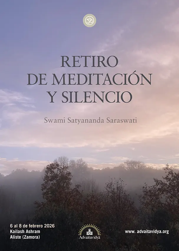 Retiro de meditación y silencio con Swami Satyananda Saraswati