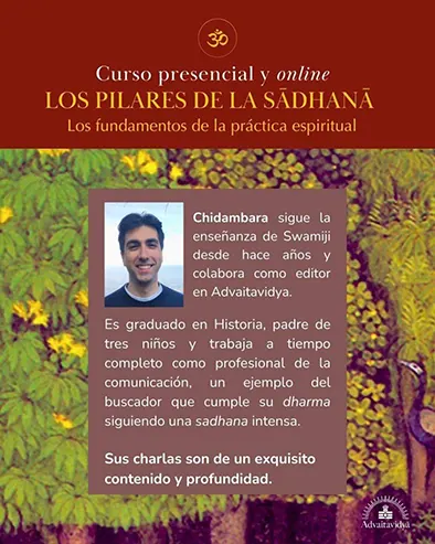 Curso anual presencial y online. Los pilares de la sadhana. Los fundamentos de la práctica espiritual