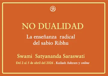 Retiro de primavera- no dualidad- la enseñanza del sabio Ribhu