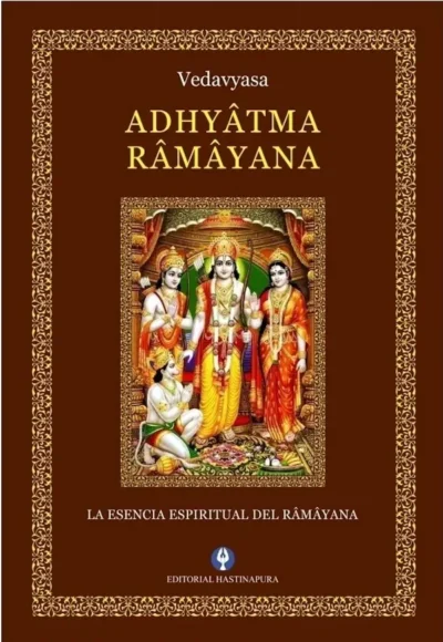 Libro tradicional hinduista sobre la vida de Rama