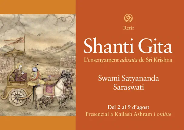 Retir d'estiu sobre l'ensenyament advaita de Sri Krishna