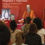 Satsang de preguntas y respuestas sobre hinduismo, advaita vedanta y hatha yoga tradicional con Swami Satyananda